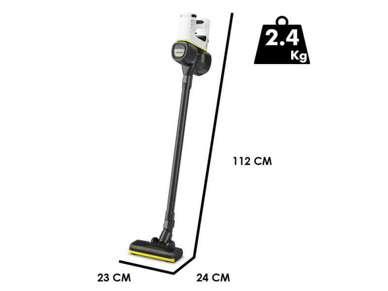 Karcher VC 4 Cordless - Balai &eacute;lectrique - 21.6 V - 2.5 Ah