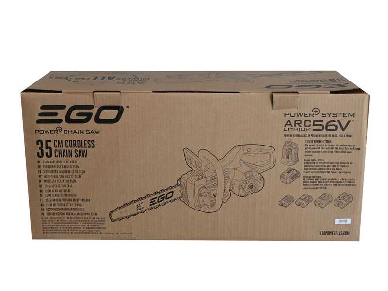 EGO CS1410E - Tron&ccedil;onneuse &agrave; batterie 56V - Barre de 35 cm - SANS BATTERIE NI CHARGEUR