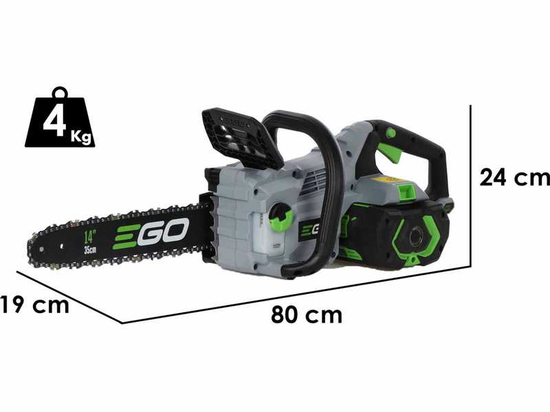 EGO CS1410E - Tron&ccedil;onneuse &agrave; batterie 56V - Barre de 35 cm - SANS BATTERIE NI CHARGEUR