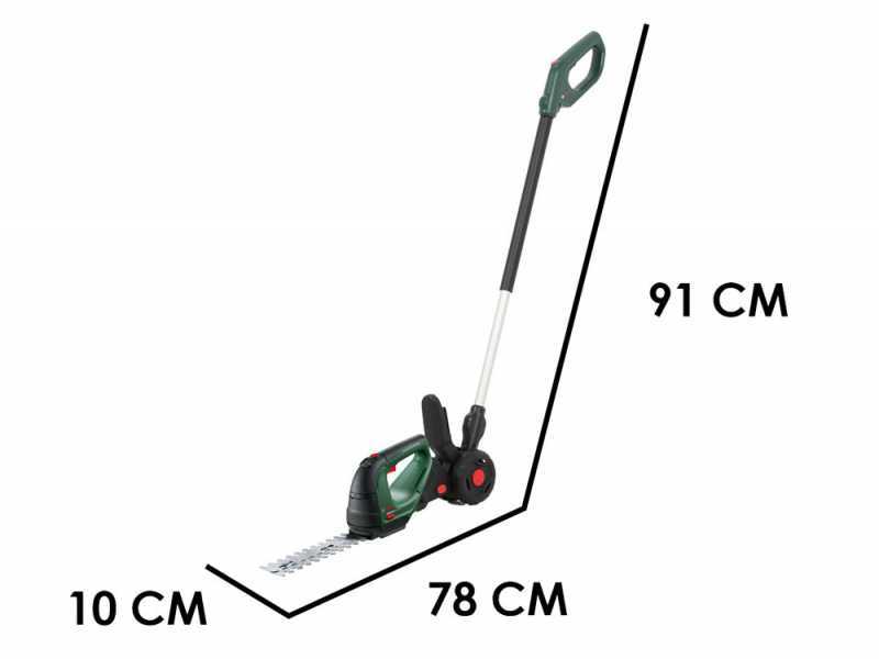 Bosch AdvancedShear18V - Cisaille taille-haies &agrave; batterie sur perche - Sculpte-haie - 18V 2Ah