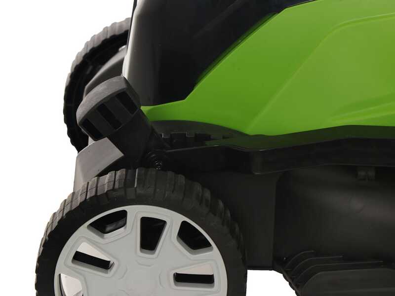 Greenworks G48LM36K2 - Tondeuse &agrave; gazon &eacute;lectrique &agrave; batterie - 48V/2Ah - Coupe 36 cm
