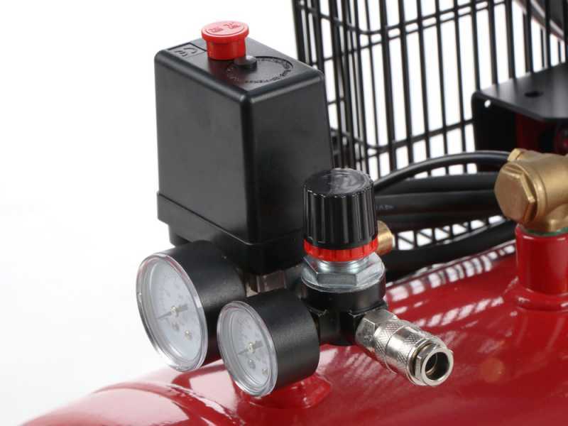 Fiac AB 100/360 M - Compresseur d'air &eacute;lectrique &agrave; courroie - Moteur 3 CV - 100 L