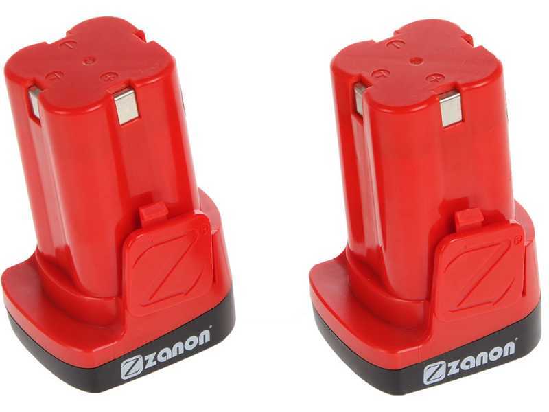 Zanon ZP 120 - &Eacute;lagueuse &eacute;lectrique &agrave; batterie - 2x 16,8V 2,5Ah