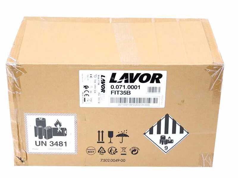 Lavor FIT 35B Li - Nettoyeur de sols &agrave; batterie 3 en 1 - lave, s&egrave;che et aspire