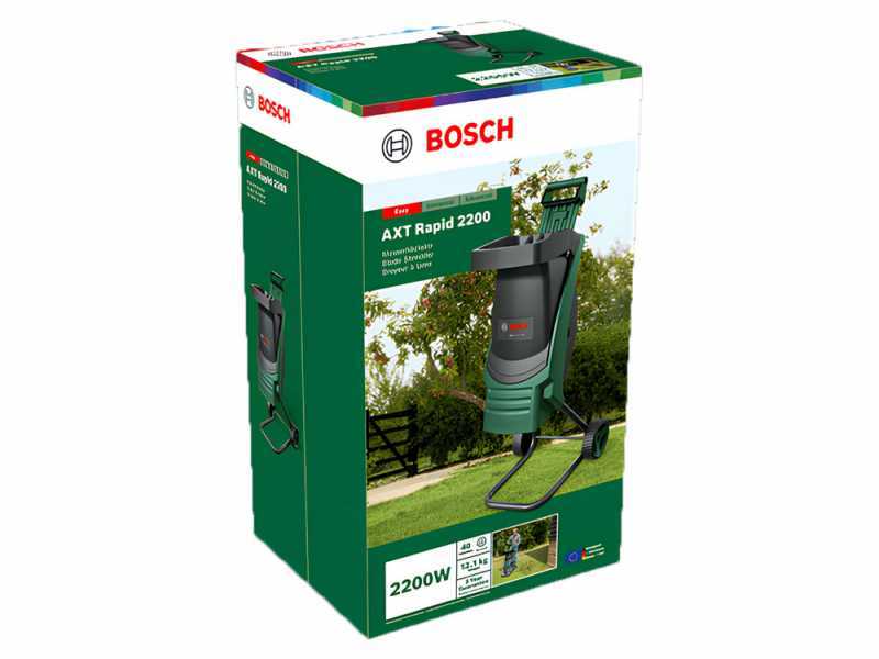 BOSCH AXT Rapid 2000 - Broyeur &eacute;lectrique - &Agrave; couteaux r&eacute;versibles