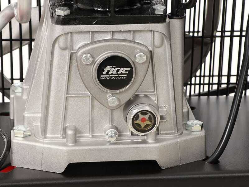 Fiac AB 100/3 MC R3000 FC - Compresseur d'air &eacute;lectrique monophas&eacute; &agrave; courroie - Moteur 3 CV - 100 L