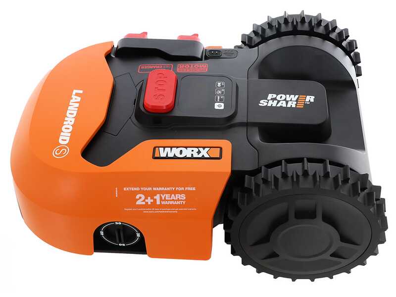 Worx Landroid S400 WR184E - Robot tondeuse avec p&eacute;rim&egrave;tre - 400m2