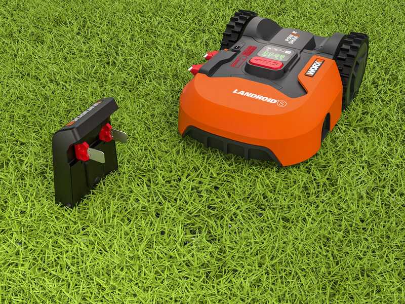 Worx Landroid S400 WR184E - Robot tondeuse avec p&eacute;rim&egrave;tre - 400m2