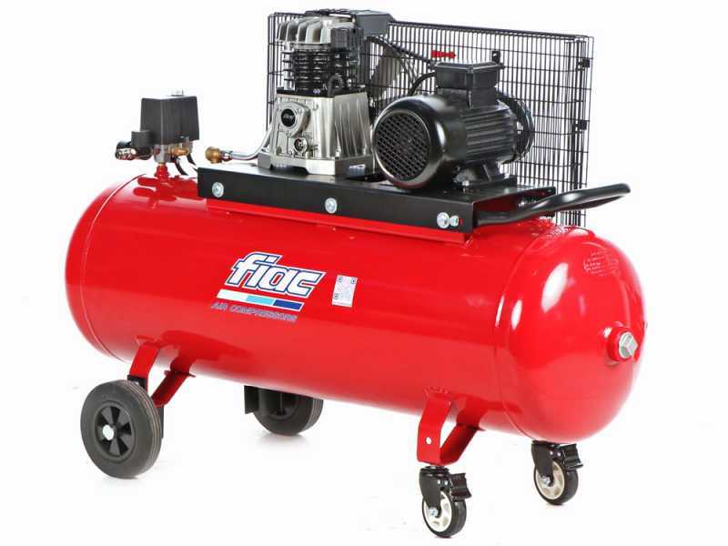 Fiac AB 150/348 - Compresseur d'air triphas&eacute; &agrave; courroie - Moteur 3 CV - 150 L