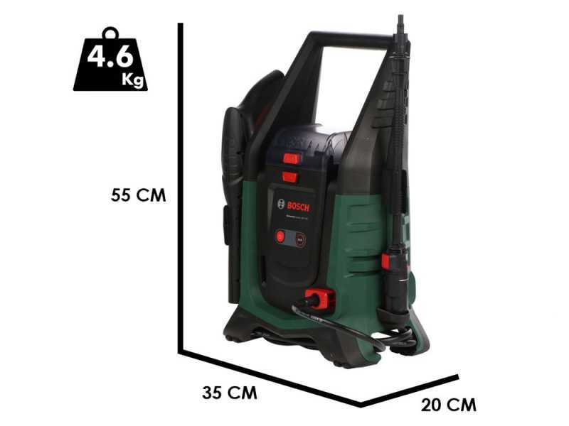 BOSCH UniversalAquatak 36V-100 - Nettoyeur haute pression &agrave; batterie - 67 Bars - 36V + Tuyau auto-amor&ccedil;ante - SANS BATTERIE ET SANS CHARGEUR