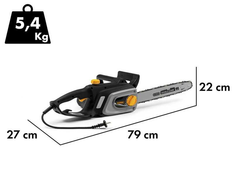 Alpina ACS 181 E - Tron&ccedil;onneuse &eacute;lectrique 1800 W - Guide de 35 cm