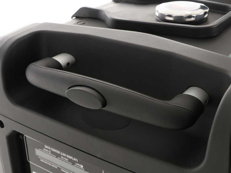 GeoTech-Pro PTGA 7500 - Groupe &eacute;lectrog&egrave;ne inverter insonoris&eacute; sur chariot 5,8 kW - Continu 5,5 kW Monophas&eacute; + ATS