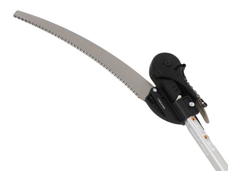 Fiskars UP86 - Coupe-branches t&eacute;lescopique professionnel - perche de 240/400&nbsp;cm + scie de 45&nbsp;cm - &Oslash;&nbsp;32&nbsp;mm