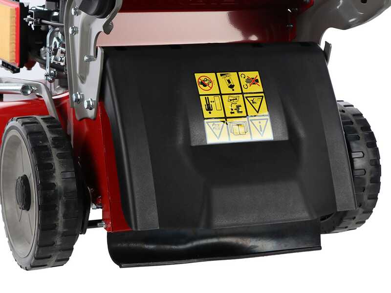 Weibang WB506SC - Tondeuse &agrave; gazon thermique autotract&eacute;e  - 2en1 - Moteur de 166cc