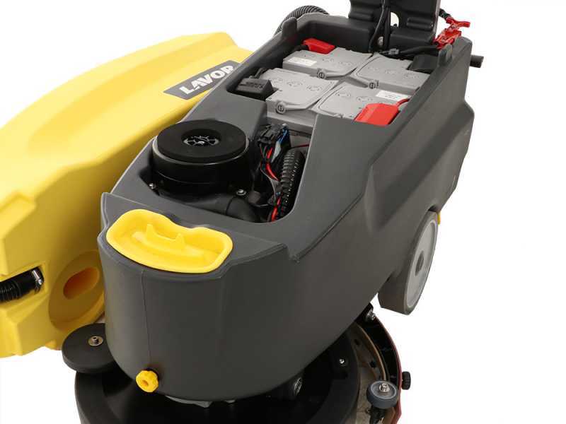 Lavor L4 45B - Autolaveuse &agrave; batterie sans-fils - 3 en 1 : lave, s&egrave;che et aspire