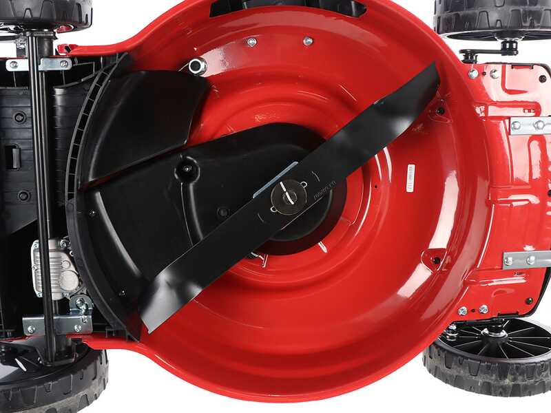 Geotech PRO S51-200 BMSGW ES - Tondeuse &agrave; gazon autotract&eacute;e 4 en 1 - D&eacute;marrage &eacute;lectrique