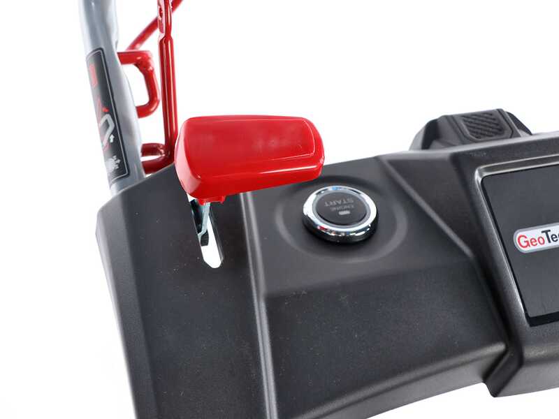 Geotech PRO S51-200 BMSGW ES - Tondeuse &agrave; gazon autotract&eacute;e 4 en 1 - D&eacute;marrage &eacute;lectrique