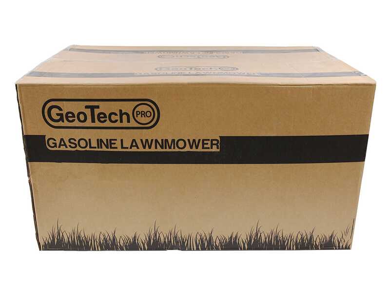 Geotech PRO S53-225 BMSGW ES - Tondeuse &agrave; gazon autotract&eacute;e 4en1 - D&eacute;marrage &eacute;lectrique