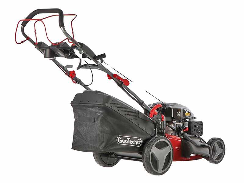 Geotech PRO S53-225 BMSGW ES - Tondeuse &agrave; gazon autotract&eacute;e 4en1 - D&eacute;marrage &eacute;lectrique