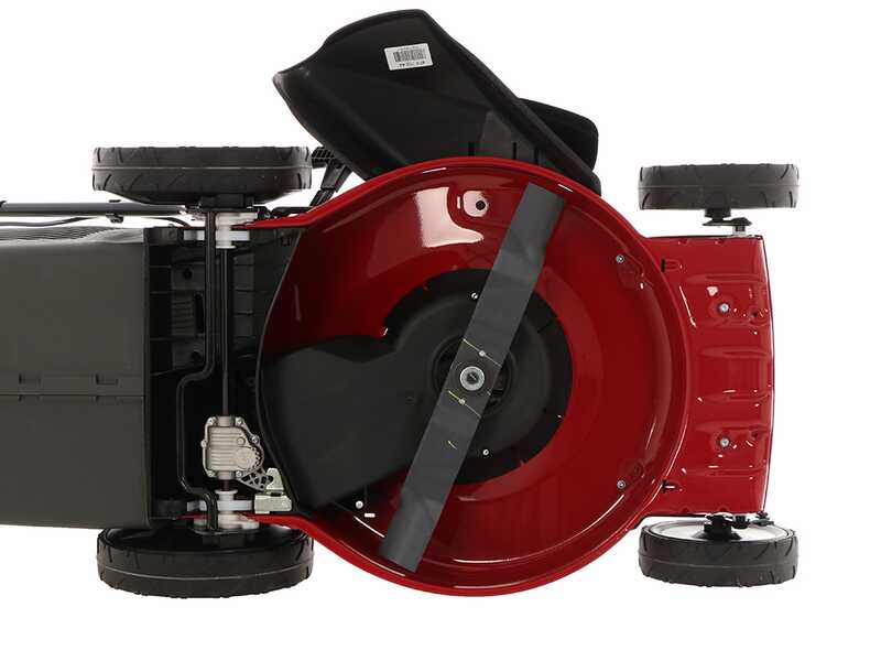 Castelgarden XC 53 SE - Tondeuse &agrave; gazon thermique tract&eacute;e - 4 en 1 - Moteur de 166 cc