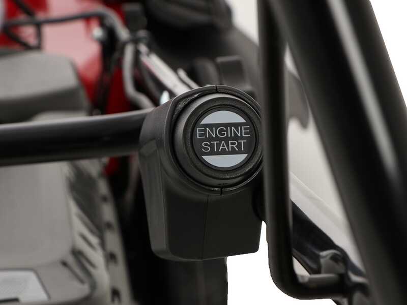 Castelgarden XC 53 SE - Tondeuse &agrave; gazon thermique tract&eacute;e - 4 en 1 - Moteur de 166 cc