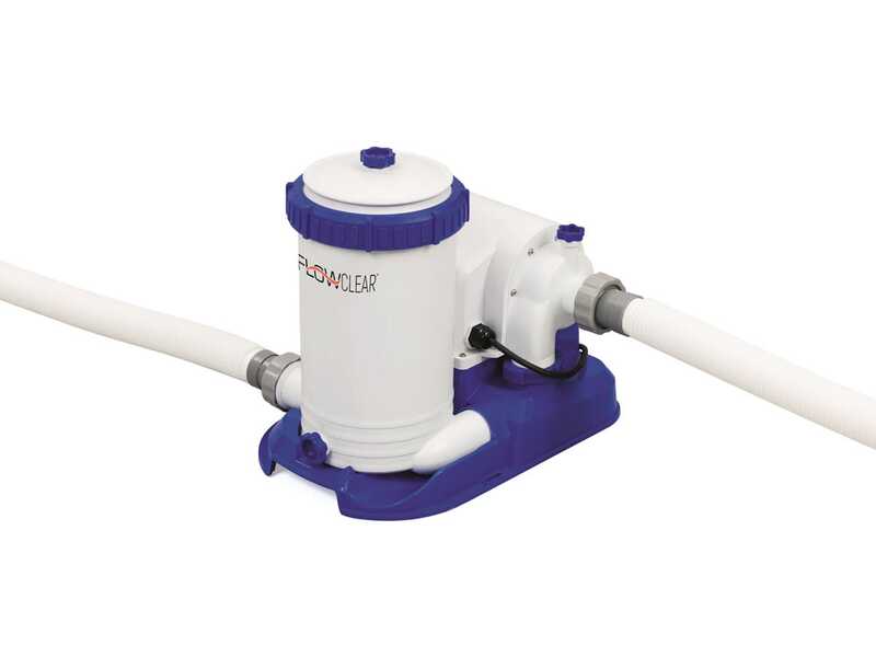 Bestway Power Steel 561ES - 732x366x122 cm - Piscine ovale