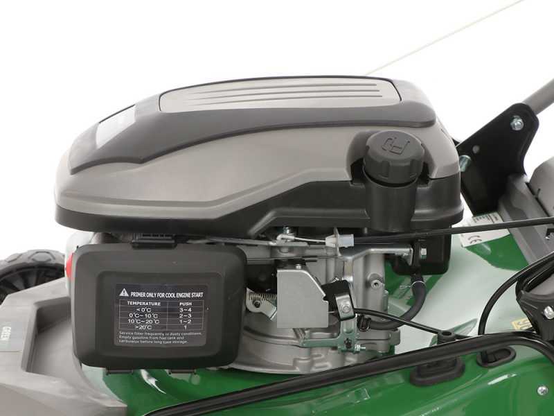 GreenBay GB-LM 46 S - Tondeuse tract&eacute;e - 4 en 1 -  Moteur thermique de 170cc