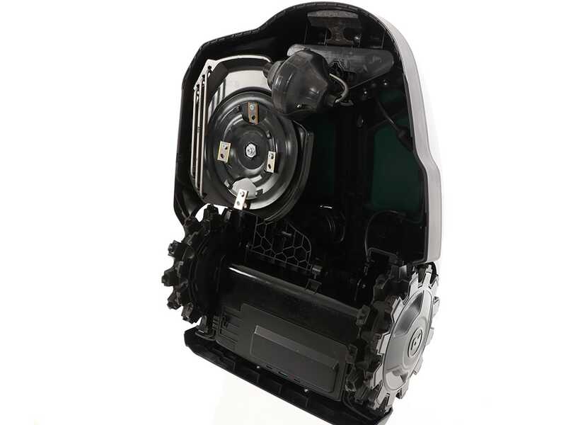 Robomow RKS 1500 - Robot tondeuse avec p&eacute;rim&egrave;tre - Avec batterie au lithium 18,5V 4,9Ah