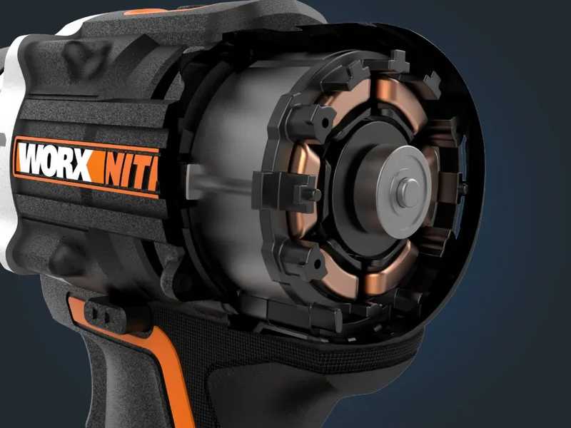 Worx Nitro WX352.9 - Perceuse visseuse &agrave; percussion &agrave; batterie - 20V - SANS BATTERIE ET SANS CHARGEUR