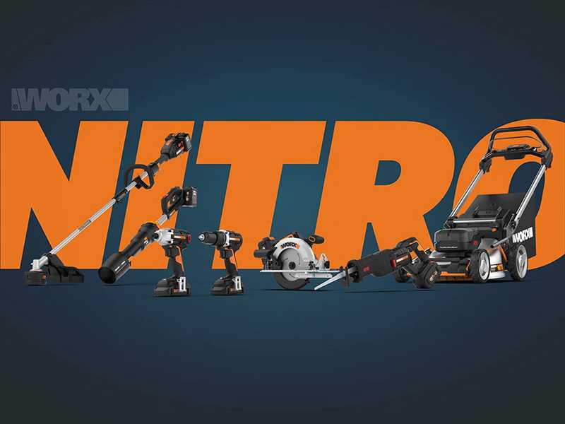 Worx Nitro WX352.9 - Perceuse visseuse &agrave; percussion &agrave; batterie - 20V - SANS BATTERIE ET SANS CHARGEUR