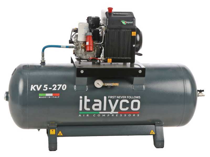 Italyco KV 5/270 - Compresseur rotatif &agrave; vis - Pression max 10 bars