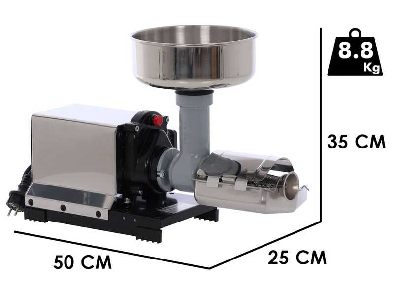 &Eacute;p&eacute;pineuse Reber 70100N INOX - N.3 - Moteur &agrave; induction professionnel de 450 W