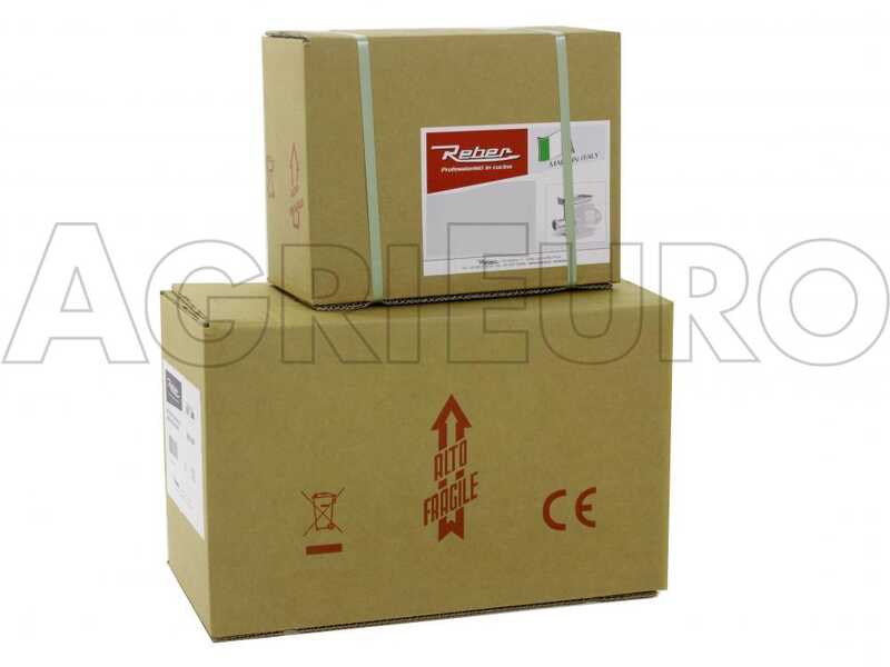 Reber 9030N - R&acirc;pe &agrave; fromage &eacute;lectrique - N.3 - 400W - Moteur &agrave; induction - INOX