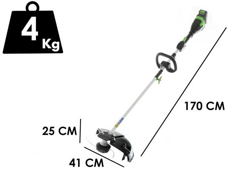 Greenworks GD48TX - D&eacute;broussailleuse &agrave; batterie - 48V - 4Ah