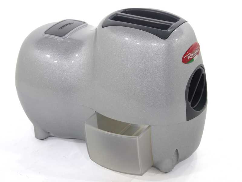 Reber Fido 9250 NS - R&acirc;pe &eacute;lectrique de table - Avec moteur de 140W - Silver