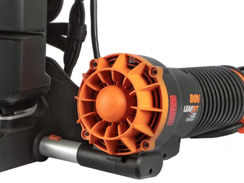Worx Nitro WG572E - Souffleur &agrave; dos &agrave; batterie - 4x20 V / 4 Ah