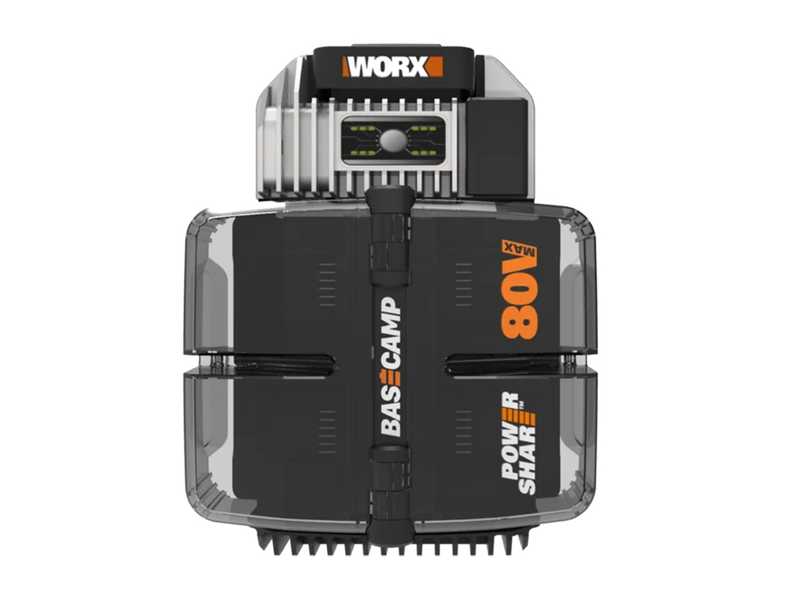 Worx Nitro WG572E - Souffleur &agrave; dos &agrave; batterie - 4x20V/4Ah
