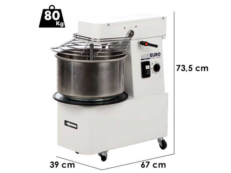 Mixer 2000 T Deluxe - P&eacute;trin &agrave; spirale t&ecirc;te relevable - Capacit&eacute; 16Kg - Triphas&eacute;