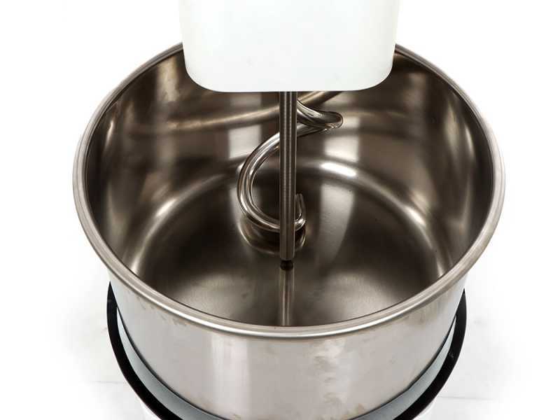P&eacute;trin &agrave; spirale t&ecirc;te relevable Mixer 5000 T-2G Deluxe - De 40 Kg triphas&eacute; 2 vitesses
