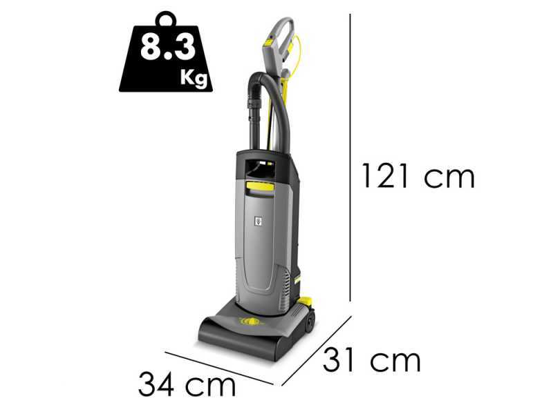 Karcher CV 30/1 - Aspirateur &eacute;lectrique avec nettoyeur de tapis - 850 W