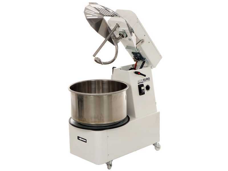 Mixer 5000 T Deluxe - P&eacute;trin &agrave; spirale relevable - Capacit&eacute; 40Kg - Triphas&eacute;