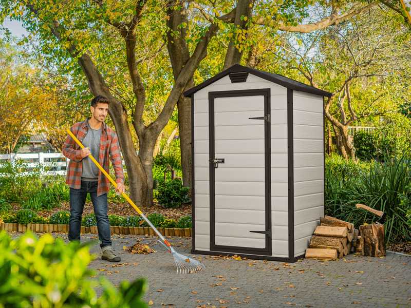 Keter Manor beige - Abri pour outils de jardin