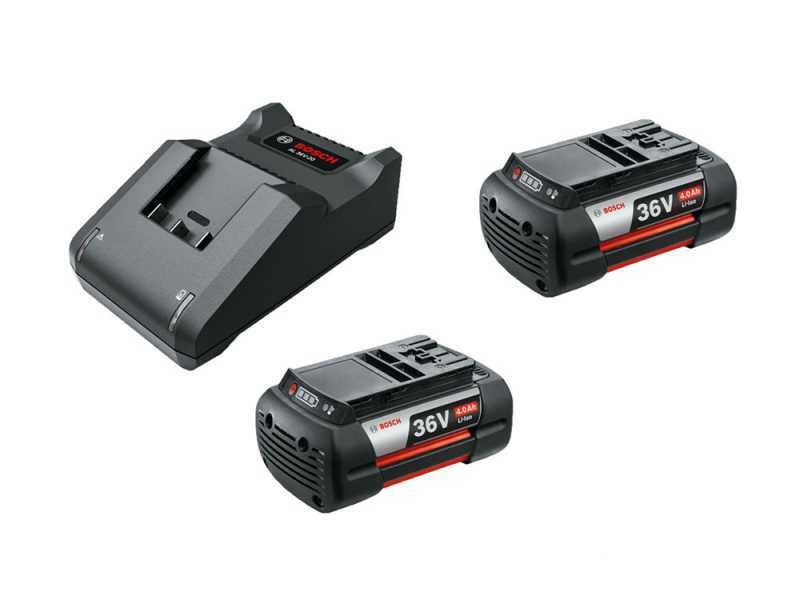 Bosch AdvancedRotak 36V-40-650 - Tondeuse &agrave; gazon sur batterie - Coupe 40 cm - 2 batteries de 36V 4Ah