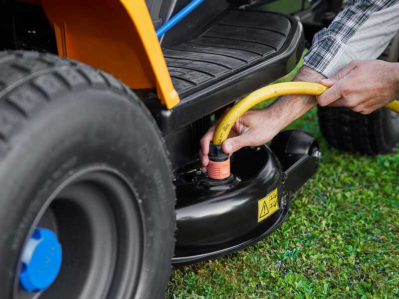 Stiga Tornado 598e - Tondeuse autoport&eacute;e sur batterie 48V/40Ah - &Eacute;jection lat&eacute;rale