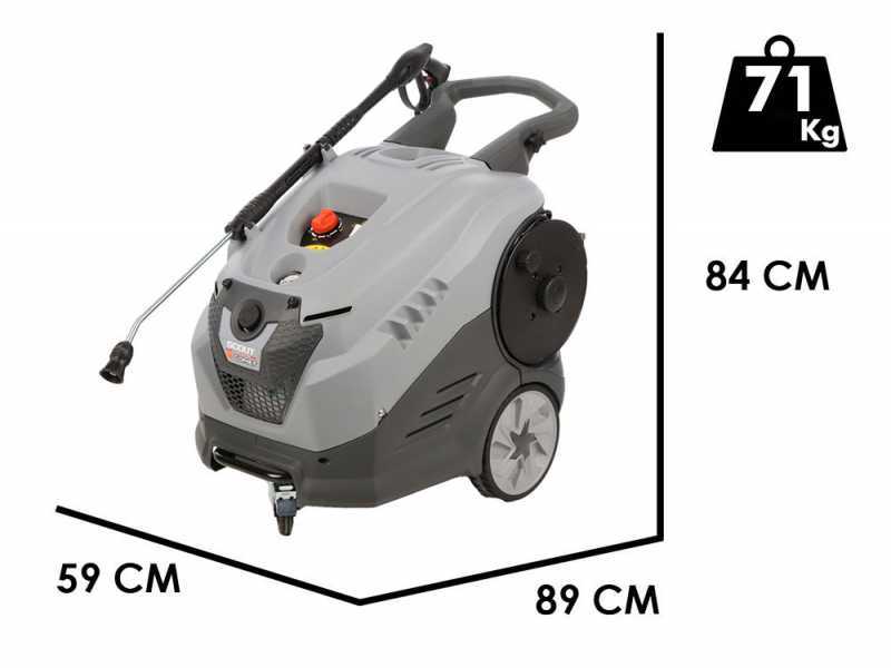 Comet New Scout 150 Extra - Nettoyeur haute pression &agrave; eau chaude professionnel - 150 bars max - 540 L/h