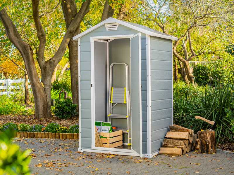 Keter Manor gris - Abri je jardin pour outils