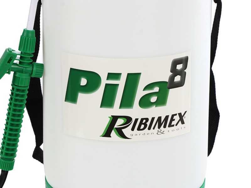 Ribimex PILA 8 - Pulv&eacute;risateur &agrave; dos sans fil  - 8 litres - 12V/4Ah