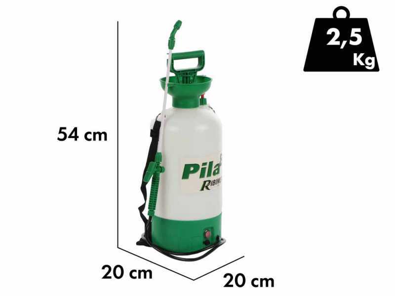 Ribimex PILA 8 - Pulv&eacute;risateur &agrave; dos sans fil  - 8 litres - 12V/4Ah