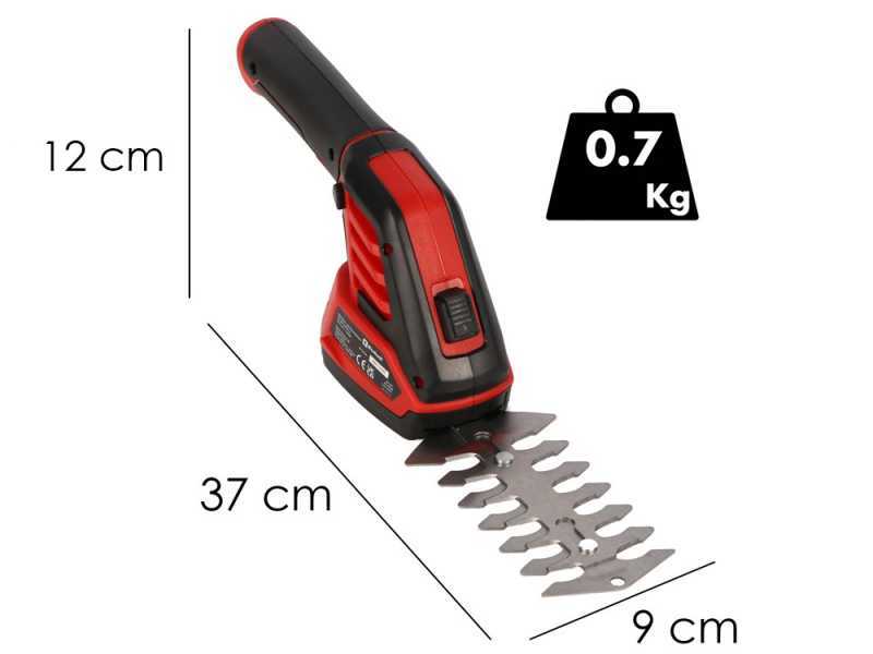 Einhell GC-CG 3,6/70 Li - Cisaille &agrave; gazon &agrave; batterie avec perche - 3.6V 2Ah