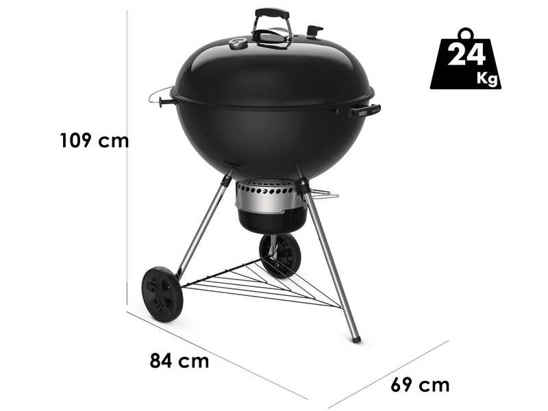 Weber Master Touch E-6755 WBR - Barbecue &agrave; charbon